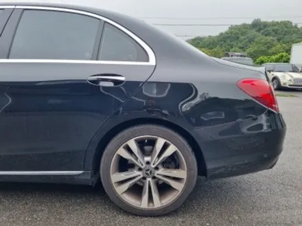 인천휠도색 벤츠 W205 C200 18인치 유광 블랙 휠 도색 비용 / 인천 서구