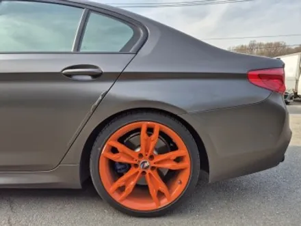 BMW휠도색 인천 김포 BMW G30 M550d 20인치 골드 휠 도색 / 인천 서구