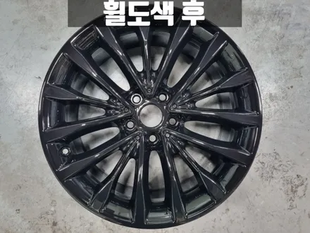 김포휠도색 김포타이어 BMW G30 530i 18인치 휠 도색 콘티넨탈 올웨더 타이어 교체 / 인천 서구