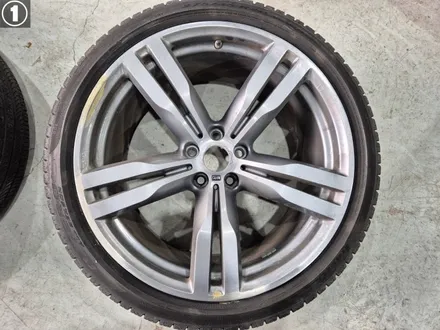 BMW휠도색 BMW G12 740Ld 유광 블랙 20인치 휠 도색 / 인천 서구