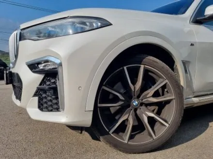 김포휠도색 BMW G07 X7 유광 블랙 22인치 휠 도색 / 인천 서구
