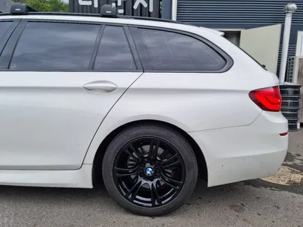 BMW F11 520d 투어링 김포 한강신도시 장기동 유광 블랙 휠 복원 / 인천 서구