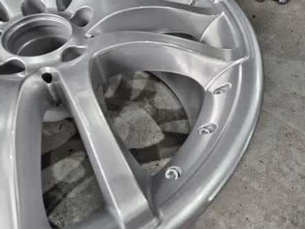 벤츠휠도색 인천 벤츠 R171 SLK 350 브라부스 휠 복원 도색 인치업 타이어 교체 / 인천 서구