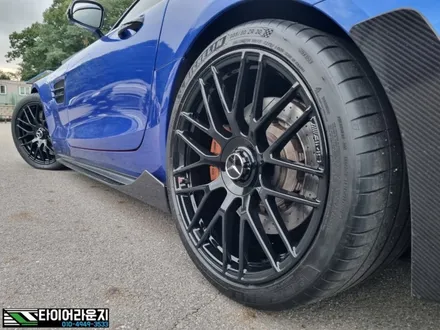 인천 송도휠도색 벤츠 AMG GT S 유광 블랙 20인치 휠 도색 / 인천 서구