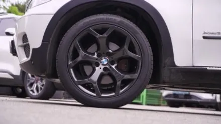 BMW휠도색 김포 BMW E70 X5 35i 휠 복원 도색 한국 HPX 타이어 교체 / 인천 서구