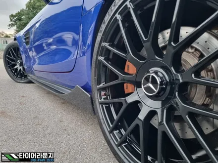 인천 송도휠도색 벤츠 AMG GT S 유광 블랙 20인치 휠 도색 / 인천 서구