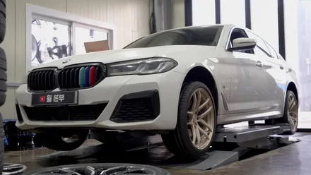 김포휠복원 BMW G30 530i 컷팅 휠 복원 비용은 / 인천 서구