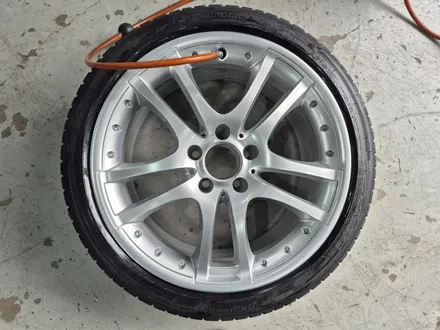 벤츠휠도색 인천 벤츠 R171 SLK 350 브라부스 휠 복원 도색 인치업 타이어 교체 / 인천 서구