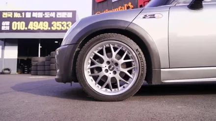 인천휠복원 미니 쿠퍼S R53 순정 BBS R90 휠 복원 / 인천 서구