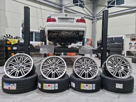 BMW E46 325i 쿠페 하이퍼 블랙 휠 복원 미쉐린 PS5 타이어 교체 / 인천 서구