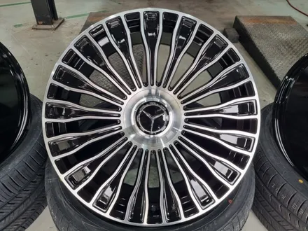 벤츠 W221 S500 차량 W223 마이바흐 컨버전 휠 타이어 교체 / 인천 서구
