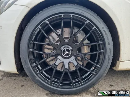 청라 휠도색 벤츠 W205 C63 AMG 한국 벤투스 S1 evo Z AS 타이어 교체 / 인천 서구