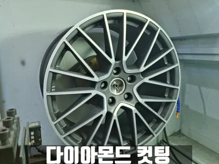 포르쉐 카이엔 송도 컷팅 휠 복원 완벽 수리 비용 / 인천 서구