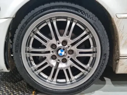 BMW E46 325i 쿠페 하이퍼 블랙 휠 복원 미쉐린 PS5 타이어 교체 / 인천 서구
