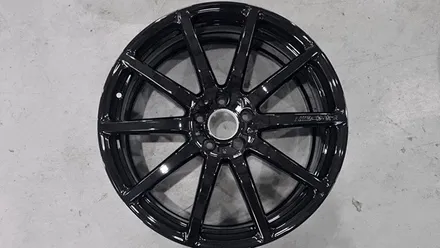 청라휠도색 벤츠 W222 S63 amg 유광 블랙 20인치 순정 휠 도색 / 인천 서구