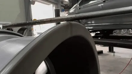 검단 김포 휠굴절수리 BMW G12 740Li 휠 굴절 수리 / 인천 서구