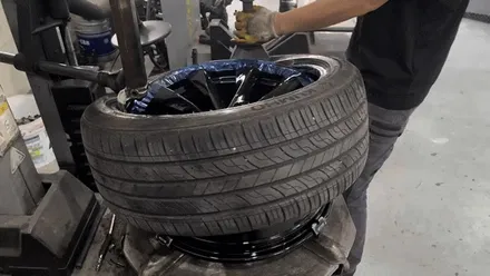 청라휠도색 BMW F36 420i 18인치 블랙 유광 휠 도색 / 인천 서구