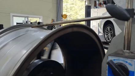 인천 검단휠굴절수리 BMW 휠 굴절 수리 비용 / 인천 서구