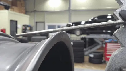 김포휠수리 벤츠 C117 CLA45 AMG 에어 누출로 휠 수리 후기 / 인천 서구