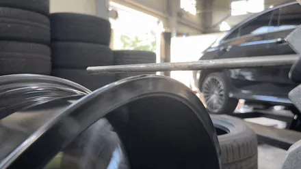 김포휠굴절수리 벤츠 C257 CLS450d 휠 굴절 6개 수리 / 인천 서구