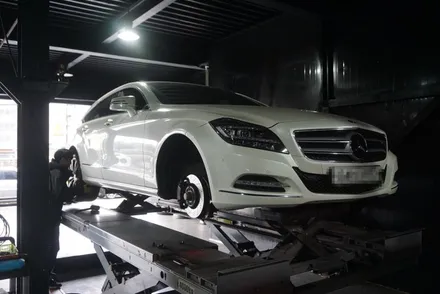 벤츠 CLS350 슈팅브레이크 금호 엑스타PS91 타이어 교체 / 서울 구로, 양천, 동작, 관악, 영등포, 부천, 안양