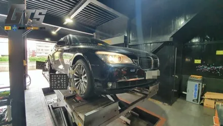 휠분체도색 다이나컷팅 수리 휠스토리 BMW 7시리즈 방문 피렐리 피제로올시즌 타이어장착! / 서울 구로, 양천, 동작, 관악, 영등포, 부천, 안양