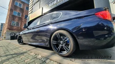 매트그레이 19인치 휠도색 BMW 5시리즈 [독산동 시흥동 난향동 삼성동] / 서울 구로, 양천, 동작, 관악, 영등포, 부천, 안양