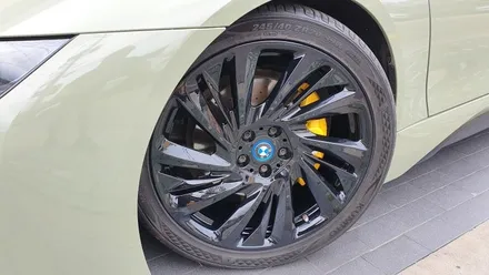 신정동 BMW i8 20인치 휠 블랙유광 분체도색 작업후기 / 서울 구로, 양천, 동작, 관악, 영등포, 부천, 안양