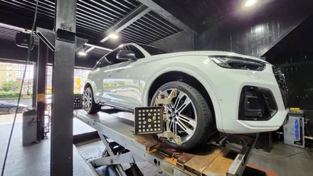 오류동 아우디 SQ5 (255/40R21)-고속도로부터 험난한 오프로드까지 안전성을 확실하게 보장해주는 한국타이어 다이나프로 프리미엄 컴포트 HPX / 서울 구로, 양천, 동작, 관악, 영등포, 부천, 안양