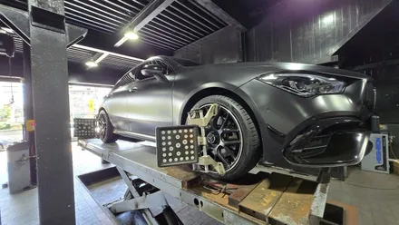 고척동 벤츠 AMG CLA 45 (2254019)-퍼포먼스와 편안함을 동시에 추구하는 고성능 세단과 AMG 차량에 잘어울리는 금호타이어 신제품 마제스티 X TA92 / 서울 구로, 양천, 동작, 관악, 영등포, 부천, 안양