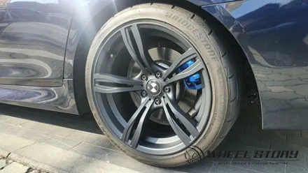 매트그레이 19인치 휠도색 BMW 5시리즈 [독산동 시흥동 난향동 삼성동] / 서울 구로, 양천, 동작, 관악, 영등포, 부천, 안양