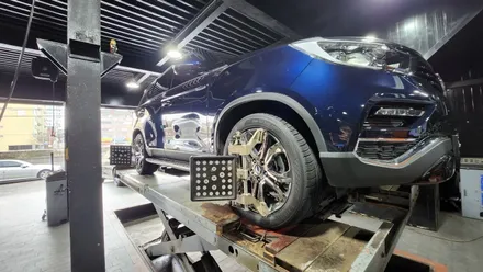 독산동 쌍용 렉스턴 (255/50R20)-부드러운 주행성능과 정숙성을 강화시킨 고성능 프리미엄 컴포트 SUV 사계절용타이어, 금호 크루젠 HP71 / 서울 구로, 양천, 동작, 관악, 영등포, 부천, 안양