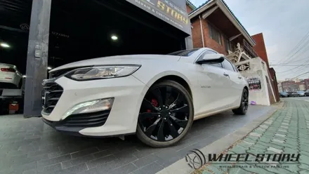 [가산동 신림동 철산동] 말리부 19인치 블랙유광 분체도색 비용 / 서울 구로, 양천, 동작, 관악, 영등포, 부천, 안양