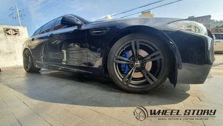 매트그레이 19인치 휠도색 BMW 5시리즈 [독산동 시흥동 난향동 삼성동] / 서울 구로, 양천, 동작, 관악, 영등포, 부천, 안양