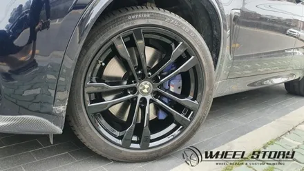 BMW X5 20인치 개봉동 오류동 수궁동 휠복원도색 분체도장 블랙휠만들기 / 서울 구로, 양천, 동작, 관악, 영등포, 부천, 안양
