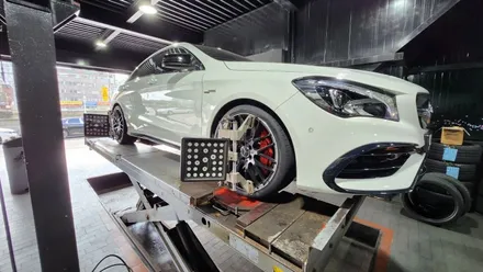 철산동 벤츠 CLA45 AMG 국산사계절타이어 교체비용싼곳, 한국타이어 벤투스 컴포트 S2 AS 235/35ZR19 작업후기 / 서울 구로, 양천, 동작, 관악, 영등포, 부천, 안양