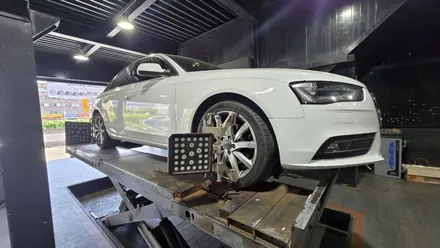 가산동 아우디 A4 (245/40ZR18)-프리미엄급의 정숙성과 승차감, 사계절 안전 주행까지 뛰어난 한국타이어 슈퍼컴포트 벤투스 에어 S / 서울 구로, 양천, 동작, 관악, 영등포, 부천, 안양