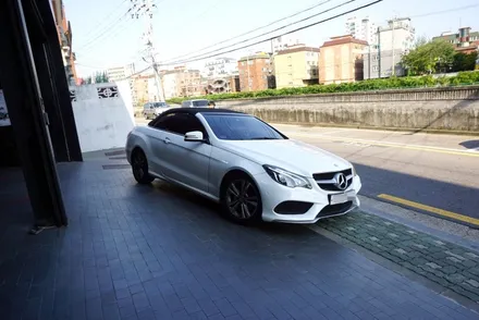 벤츠 E200 컨버터블 타이어 교체 금호타이어 마제스티솔루스 / 서울 구로, 양천, 동작, 관악, 영등포, 부천, 안양