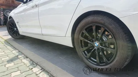 BMW 3GT 17인치 휠도색 비용 분체도색 문의 블랙유광 30만원 휠스토리 / 서울 구로, 양천, 동작, 관악, 영등포, 부천, 안양