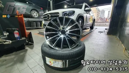 인지(INZI) 마차휠 19인치업 벤츠 GLB 장착 / 서울 구로, 양천, 동작, 관악, 영등포, 부천, 안양