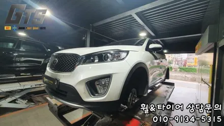 쏘렌토 235/55R19 전용타이어 브릿지스톤 듀얼러 H/L 400 으로 장마철도 거뜬하게 보낼수 있어요! / 서울 구로, 양천, 동작, 관악, 영등포, 부천, 안양