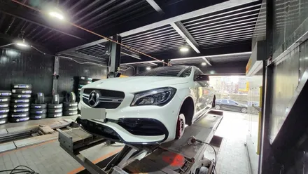 철산동 벤츠 CLA45 AMG 국산사계절타이어 교체비용싼곳, 한국타이어 벤투스 컴포트 S2 AS 235/35ZR19 작업후기 / 서울 구로, 양천, 동작, 관악, 영등포, 부천, 안양