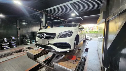 오류동 벤츠 A45 AMG 235/35ZR19 추천 프리미엄스포츠 타이어-정숙성, 젖은노면 안전성을 더욱 강화한 한국타이어 벤투스 S1 evo3 / 서울 구로, 양천, 동작, 관악, 영등포, 부천, 안양