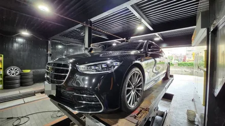 당산동 벤츠 S클래스 500 (255/40ZR20)-사계절내내 탁월한 드라이빙 퍼포먼스를 발휘해주는 한국타이어 슈퍼스포츠 올시즌 벤투스 S1 evo Z AS / 서울 구로, 양천, 동작, 관악, 영등포, 부천, 안양