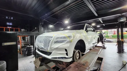 삼성동 제네시스GV80 (265/40R22)-정밀한 핸들링과 안정적인 승차감, 탁월한 연비효율까지 자랑하는 미쉐린 프라이머시 투어 AS / 서울 구로, 양천, 동작, 관악, 영등포, 부천, 안양