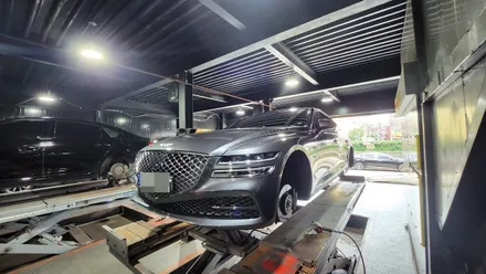 당산동 제네시스G80 (245/40R20, 275/35R20)-20인치 고성능 순정타이어,피렐리 피제로 올시즌 (GOE) NCS 작업후기 / 서울 구로, 양천, 동작, 관악, 영등포, 부천, 안양