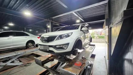 구로동 기아 스포티지 TLX (235/55R18)-완벽한 핸들링, 편안한 승차감과 정숙성,겨울철 성능까지 잘갖춘 SUV전용 올웨더타이어, 한국타이어 다이나프로 컴포트HPX / 서울 구로, 양천, 동작, 관악, 영등포, 부천, 안양