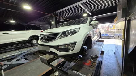 독산동 기아 스포티지 (235/55R18)-탁월한 고속주행 안정성과 내구성, 더욱 길어진 마일리지로 사계절안전하게 장착할 수 있는 한국타이어 다이나프로 컴포트 HL3 / 서울 구로, 양천, 동작, 관악, 영등포, 부천, 안양