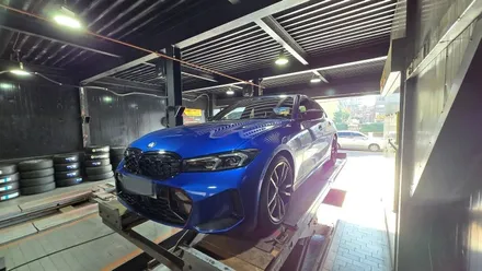 가산동 BMW M340i (225/40R19, 255/35R19)-눈길을 포함한 저온의 모든노면조건에서 안전성을 보장해주는 한국타이어 윈터 아이셉트 에보3 / 서울 구로, 양천, 동작, 관악, 영등포, 부천, 안양