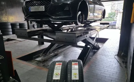 광명동 제네시스 G70-(225/40ZR19, 255/35ZR19)-정밀한 핸들링과 정숙성, 젖은 노면 안정성까지 완성하는한국타이어 벤투스 S1 에보 Z AS / 서울 구로, 양천, 동작, 관악, 영등포, 부천, 안양